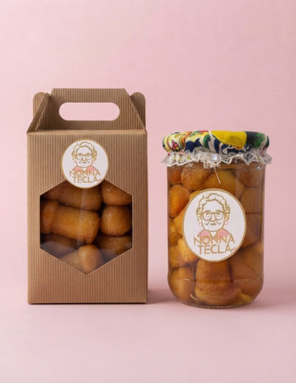 babà in barattolo rhum o limoncello confezione da 1