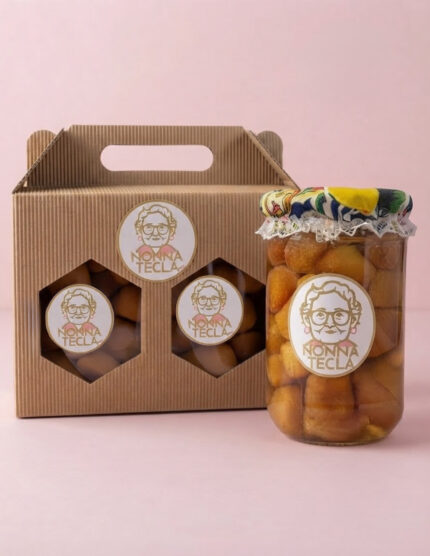 babà in barattolo rhum o limoncello confezione da 2